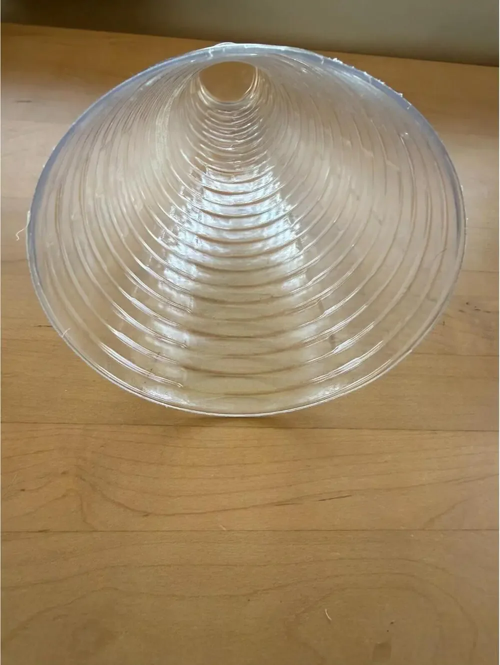 Longaberger Basket Clear Plastic Protector #40270 Hostess Vase 5.75